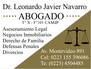 Dr. Leonardo Javier Navarro