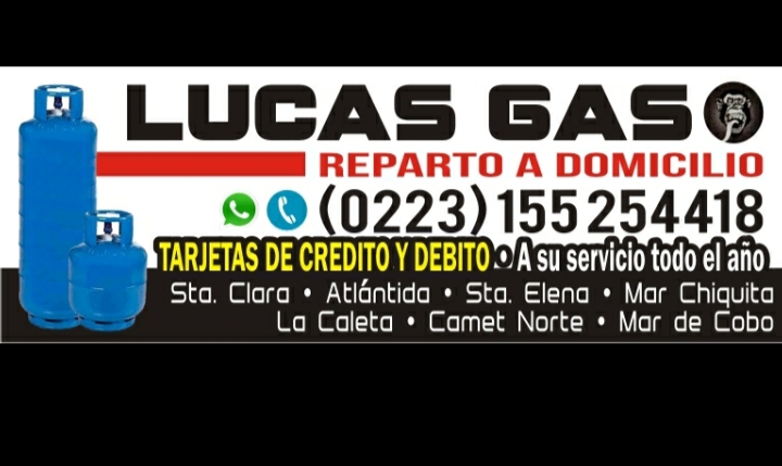 Lucas Gas Garrafas y Cilindros 45Kg