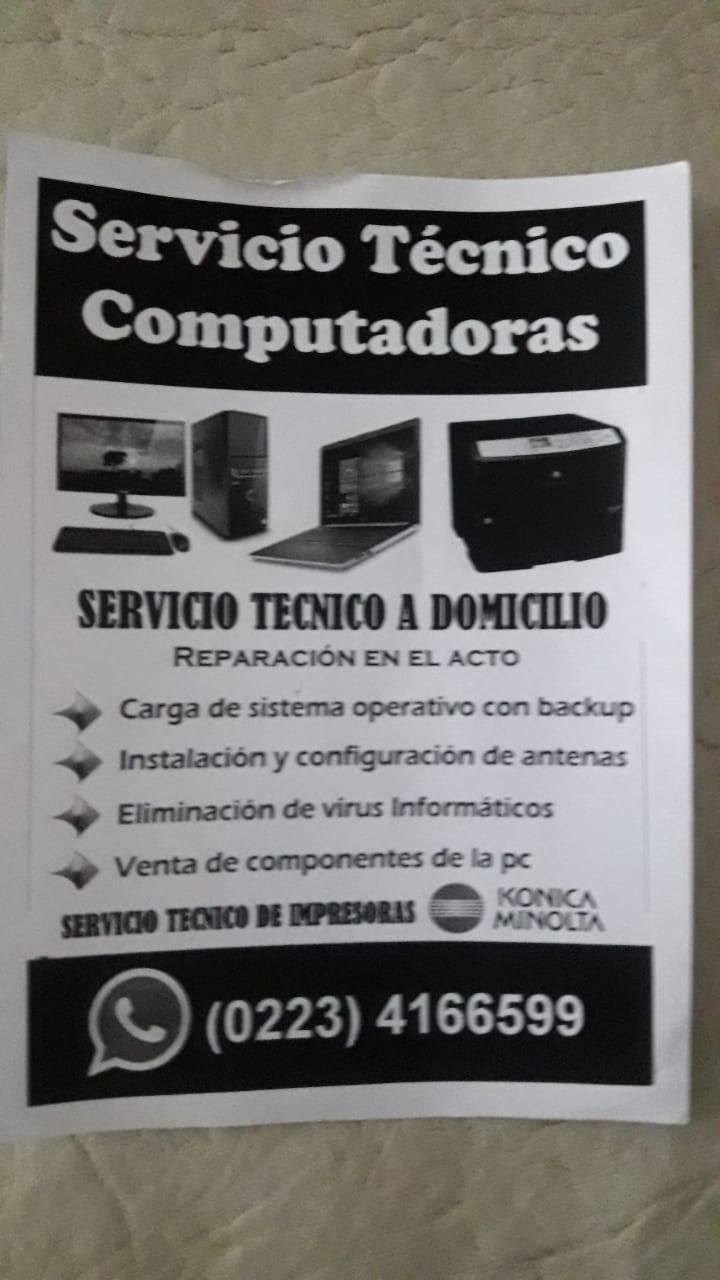 Servicio Tecnico de computadoras