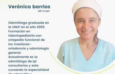 Dra. Verónica Barrios Odontóloga